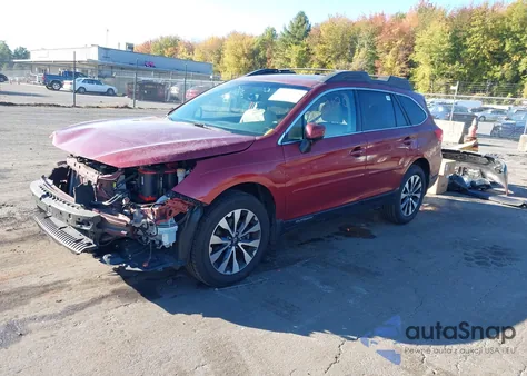 2017 Subaru Outback 2.5I Limited из США, поврежденный, VIN 4S4BSANC2H3206843